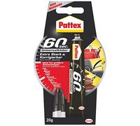 Pattex 60sec. Colla universale, tubetto da 20 g (confezione da 2)