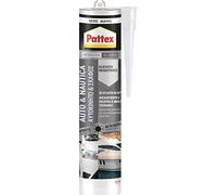 Pattex Adesivo Sigillante Auto e Nautica, Multifunzionale per Applicazioni in Campo Nautico, Resistente alle Vibrazioni, Molto Elastico, Adatto per Sigillare Vetri di Automobili, Cartuccia da 280ml