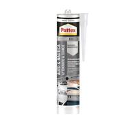 Pattex Adesivo Sigillante Auto e Nautica, Multifunzionale per Applicazioni in Campo Nautico, Resistente alle Vibrazioni, Molto Elastico, Adatto per Sigillare Vetri di Automobili, Cartuccia da 280ml