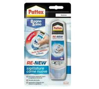 PATTEX BAGNO SANO RENEW SIGILLANTE BIANCO SILICONE IMPERMEABILE ANTIMUFFA 100 ML