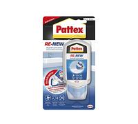 Pattex Baño Sano Re-New, Silicona Blanca para Cocina y Baño, 1x100 ml