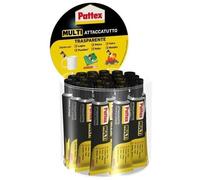 PATTEX - Colla Tubetto Multi Attaccatutto Trasparente 20g Espositore Da 25 Pezzi