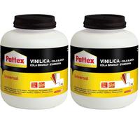 PATTEX COLLA VINILICA BIANCA DA 1KG (Confezione da 2)