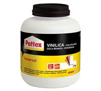 Pattex Colla Vinilica Universale, Colla Vinilica 1 kg, Colla Liquida, Colla per