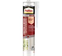 Pattex Silicone Sigillante Finestre Infissi, Silicone Bianco Neutro a Basso Modulo, Elastico, per Serramenti, Porte, Finestre e Infissi, per Interni ed Esterni, Inodore, Cartuccia da 280 ml