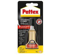 Pattex Matic BK PST12 - Colla istantanea (liquido, trasparente, bassa viscosità), plastica, porcellana, ceramica, legno, metallo, pietra, pelle, 3 grammi