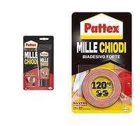 Pattex Mille Chiodi Extreme, Colla Forte Per Interni E Esterni, Nastro Biadesivo