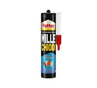 Pattex Millechiodi Esterni & Interni, adesivo extra forte per legno, ceramica, m