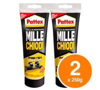 Pattex Millechiodi Forte e Rapido Colla di Montaggio Fissaggio Immediato