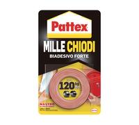 PATTEX MILLECHIODI NASTRO BIADESIVO - H.MM 19 MT 1,5- 4 pezzi