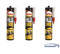 PATTEX MILLECHIODI ORIGINAL IN CARTUCCIA PER INTERNI 3 PZ DA - gr.400 -