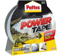 Pattex - Nastro adesivo per riparazioni, Power Tape, colore: Invisibile, con astuccio, lunghezza 10 metri