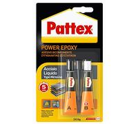 Pattex Power Epoxy Adesivo Bicomponente Acciaio Liquido Ripara Stucca Salda