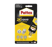 Pattex Power Epoxy Acciaio Liquido, colla epossidica bicomponente color metallo