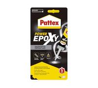 Pattex Power Epoxy Saldatutto Mix 5 minuti, forte colla epossidica bicomponente a elevata tenuta finale, colla multiuso adatta per quasi ogni materiale, 1x12g