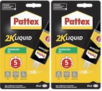 Pattex Power Epoxy Saldatutto Mix 5 minuti, forte Colla epossidica bicomponente, Colla bicomponente per plastica a elevata tenuta finale, Adesivo multiuso multimateriale, trasparente, 1x28g
