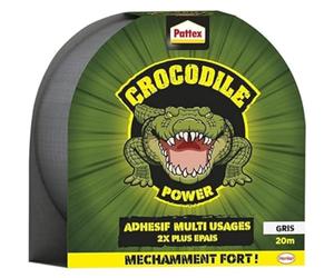 Pattex Power Tape Extreme Nastro adesivo 2 volte più spesso e resistente, Grigio, 20 m