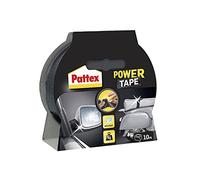 Pattex Power Tape, nastro di riparazione con eccellente adesione, nastro adesivo nero resistente, nastro impermeabile a tre strati, rotolo 48 mm x 10 m