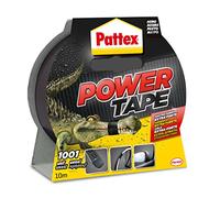 Nastro alta resistenza power tape pattex nero mm 50 ml 10 (2 pezzi) Pattex