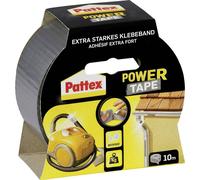 Pattex PT1DS Nastro in tessuto Pattex Power Tape Argento (L x L) 10 m x 50 mm 1