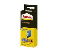 Pattex PU DUO, Adesivo Poliuretanico Bicomponente per Riparazione e Ricostruzione di Elementi Strutturali in Legno, Ceramica, Pietra, Marmo, Metallo, Muratura, Plastica (NO PE, PP, PTFE), 58+24,5g