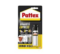 Pattex Ripara Express, Colla epossidica, Pasta modellabile per incollare e riparare, Adesivo epossidico verniciabile e carteggiabile per molti materiali, 48 g