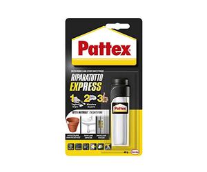 Pattex Ripara Express, Colla epossidica, Pasta modellabile per incollare e riparare, Adesivo epossidico verniciabile e carteggiabile per molti materiali, 48 g