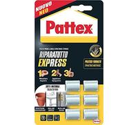 Pattex Ripara Express Monodose, Colla epossidica, Pasta modellabile per incollare e riparare, Adesivo epossidico verniciabile e carteggiabile per molti materiali, 30 g