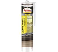 Pattex Sigillante Acrilico Legno&Parquet, Silicone per Legno, Ottimo per Sigillatura di Legno, Parquet, Armadi, Infissi, Zoccolini, Verniciabile, Colore Noce, Cartuccia da 280 ml