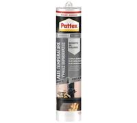 Pattex Silicone Sigillante Alte Temperature Rosso, Fino a 250°, Acetico, per Muratura, Plastiche, Metallo, Vetro e Ceramica, Ottimo su Caminetto Stufe e Forno, Cartuccia da 280 ml