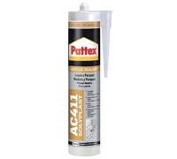 Pattex Sigillante Multiuso Acrilico AC411, Silicone per Legno, Ottimo per Sigillatura di Legno, Parquet, Armadi, Infissi, Zoccolini, Verniciabile, Colore Acero, Cartuccia da 300 ml