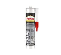 Pattex Sigillante Poliuretanico PU 198, Sigillante per Lattoneria, Carpenteria Metallica, Costruzioni Metalliche, Impianti di Condizionamento, Auto e Nautica, Carrozzeria, Grigio, Cartuccia da 310ml