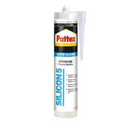 Pattex Sigillante Silicone Silicon 5, Multiuso, Universale, Silicone Bagno e Infissi, Silicone Sigillante Resistente alla Muffa, Sigillante Bianco, Cartuccia da 280ml