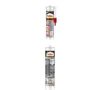 Pattex Sigillante Silicone SL618 Specchi, Elasticità, Elevata Adesione, Neutro, per Specchi, Vetri, Vetrate, Inodore, Senza Solventi, Alto Modulo, Sigillante Trasparente, Cartuccia da 300 ml