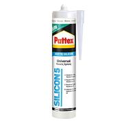 Pattex Silicon 5 Silicone Acetico Universale, Transparente, Confezione Intera 25 Pezzi