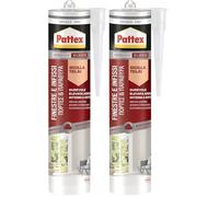 Pattex Silicone Sigillante Finestre Infissi, Silicone Grigio Sigillante Neutro a Basso Modulo, Elastico, per Serramenti, Porte, Finestre, Infissi, per Interni ed Esterni, Inodore, Cartuccia da 280 ml