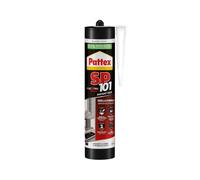 Pattex Sigillante Polimerico Instant Tack SP101, Ottima Adesione, Adesivo Sigillante, Sigilla e Incolla, Multimateriale, Elevate Prestazioni, Aderisce su Superfici Umide, Cartuccia da 280 ml