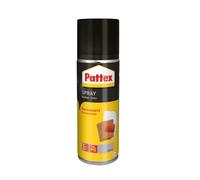 Pattex Spray Adesivo spray permanente, adesivo trasparente da 200 ml con elevata forza di adesione istantanea per incollaggi permanenti in ambienti interni.