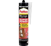 Pattex Super Power Colla per montaggi Colore Bianco PXS37 370 g