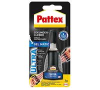 Pattex Ultra Gel Matic - Colla istantanea, 3 g, dosatore con punta fine, confezione da 2