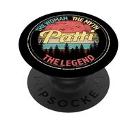 Patti La Donna Il Mito La Leggenda Nome Personalizzato PopSockets PopGrip Adesivo