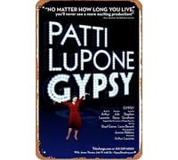 Patti Lupone Gypsy (Broadway) () Poster decorazione artistica da parete in metallo retrò 20,3 x 30,5 cm
