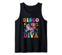Pattinaggio a rotelle Discoteca Diva Skate Girl Anni '70 Skater Groovy Canotta