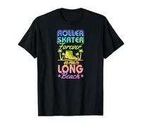 Pattinaggio a rotelle Forever Long Beach Roller Skating Maglietta