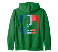 Pattinaggio su ghiaccio Pattinaggio artistico Vintage Ragazze Pattinaggio su ghiaccio Felpa con Cappuccio