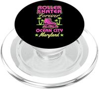 Pattinatore a rotelle Forever Ocean City Maryland Spiaggia PopSockets PopGrip per MagSafe