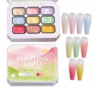 Patting Gel Nail 9 Colors, Sculpting Gradient Glue