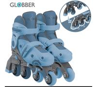 PATTINI 2 IN 1 CON RUOTE IN LINEA O DOPPIE PER BAMBINO BAMINI MISURA 26-29 GLOBB