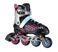 Pattini 2in1 Nils Extreme Brave Rosa M 34-38 con lama hockey