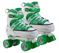Pattini a rotelle Mis. 28-31 verde/Bianco